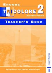 Cover of: Encore Tricolor 2 by Sylvia Honnor, Heather Mascie-taylor