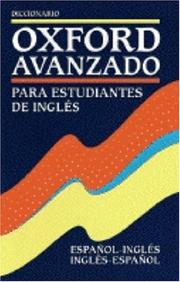 Diccionario Oxford avanzado para estudiantes de inglés : español-inglés/inglés-español