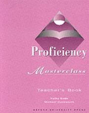 Proficiency masterclass. Teacher's book