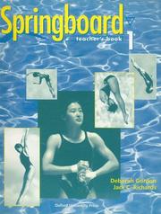 Springboard. Teacher's book 1