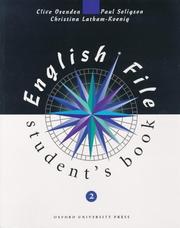 Cover of: English File by Clive Oxenden, Christina Latham-Koenig, Paul Seligson