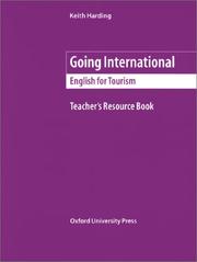 Going international. English for tourism : Teacher's resource book