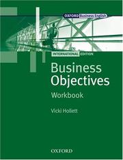 Business objectives. Workbook