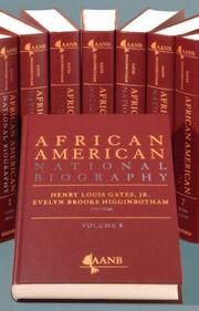 Cover of: The African American National Biography: 8-Volume Set