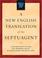 Cover of: A New English Translation of the Septuagint
