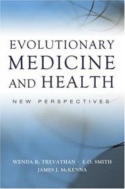 Cover of: Evolutionary Medicine and Health: New Perspectives