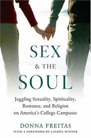 Cover of: Sex and the Soul by Donna Freitas
