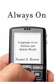 Cover of: Always On: Language in an Online and Mobile World