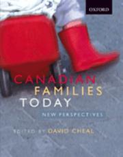 Cover of: Canadian Families Today: New Perspectives