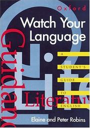 Cover of: Watch Your Language