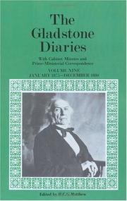 The Gladstone diaries : with Cabinet minutes and prime-ministerial correspondence. Vol. 9, January 1875-December 1880