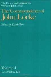 The correspondence of John Locke