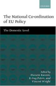 The national co-ordination of EU policy : the domestic level