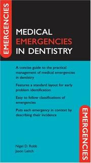 Medical emergencies in dentistry