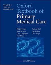 Oxford textbook of primary medical care