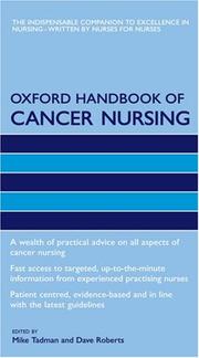 Cover of: Oxford Handbook of Cancer Nursing (Oxford Handbooks in Nursing) by 