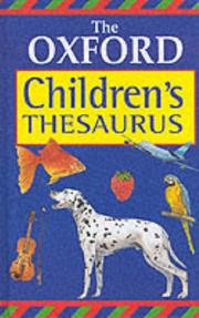 The Oxford children's thesaurus