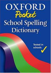 Oxford pocket school spelling dictionary