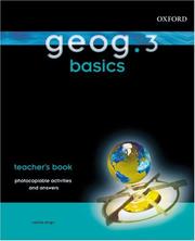 Geog.3 basics. Teacher's book