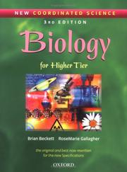 Biology : for higher tier