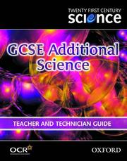 GCSE additional science : teacher and technician guide