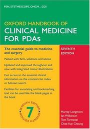 Cover of: Oxford Handbook of Clinical Medicine for PDA (Oxford Handbooks)