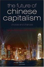 Cover of: The Future of Chinese Capitalism