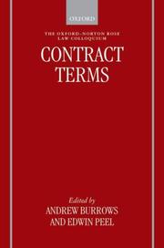 Contract terms