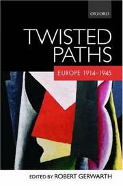Cover of: Twisted Paths: Europe 1914-1945