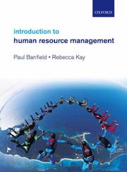 Introduction to human resource management