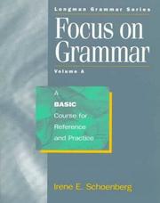 Focus on grammar. A basic course for reference and practice