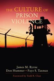 The culture of prison violence