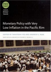 Monetary policy with very low inflation in the Pacific Rim