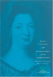 Cover of: Dialogues and Addresses (The Other Voice in Early Modern Europe)