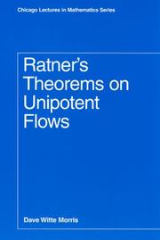 Ratner's theorems on unipotent flows