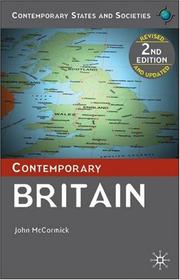 Cover of: Contemporary Britain, Second Edition (Contemporary States and Societies)