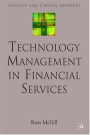 Cover of: Technology Management in Financial Services (Finance and Capital Markets)