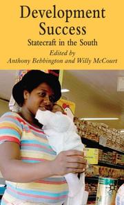 Cover of: Development Success: Statecraft in the South