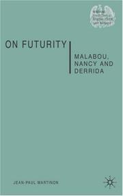 Cover of: On Futurity: Malabou, Nancy and Derrida (Renewing Philosophy)