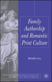 Family authorship and romantic print culture