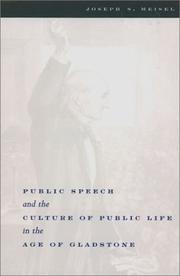 Public speech and the culture of public life in the age of Gladstone