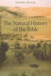 The natural history of the Bible by Daniel Hillel