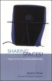 Cover of: Sharing Spaces: Prayer and the Counseling Relationship