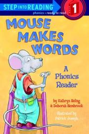 Cover of: Mouse makes words by Kathryn Heling