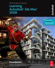 Learning 3ds Max 2008 Foundation by Autodesk