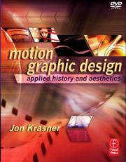 Cover of: Motion Graphic Design by Jon Krasner
