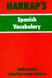 Harrap's Spanish vocabulary