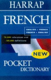 Harrap's pocket French-English dictionary = dictionnaire anglais-français