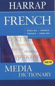 Cover of: Harrap French Media Dictionary: English-French, French-English (Harrap Bilingual)