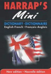 Harrap's mini dictionary/dictonnaire : English-French/Franc̡ais-Anglais